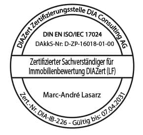 DIAZert – Zertifizierter Sachverständiger für Immobilienbewertung (LF), DIN EN ISO/IEC 17024