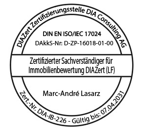 DIAZert – Zertifizierter Sachverständiger für Immobilienbewertung